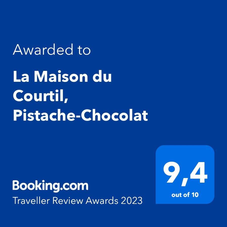 La Maison Du Courtil, Pistache-Chocolat Мустие Сен Мари Екстериор снимка
